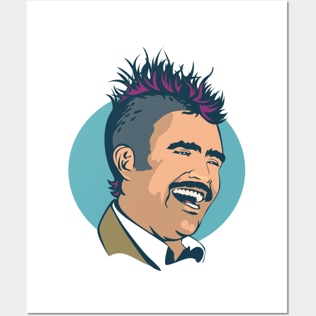 Vicente Fernandez Punk Wall Art by Sauher